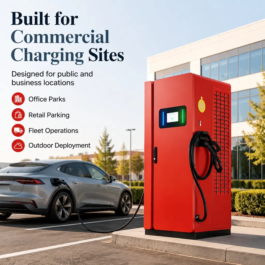 CCS1 CCS2 Dual Gun EV Charger