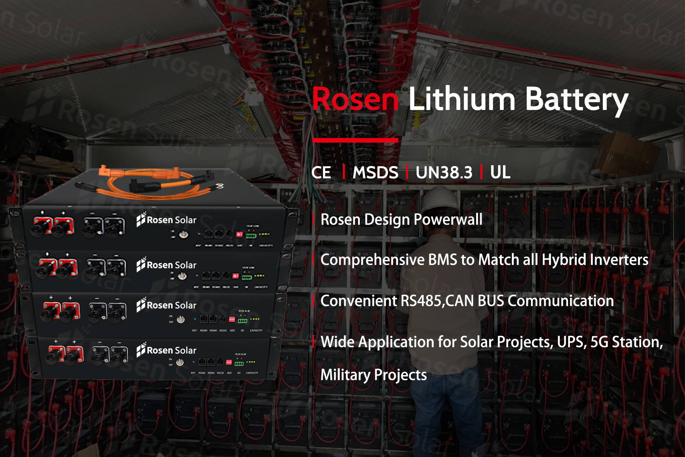 48V 50Ah Lithium Battery
