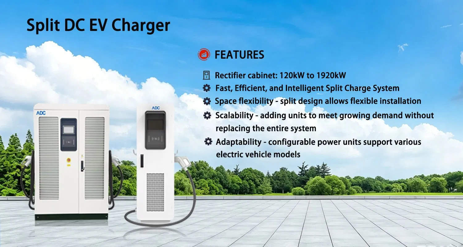 DC Fast Electric Vehicle EV Charger Charging Station