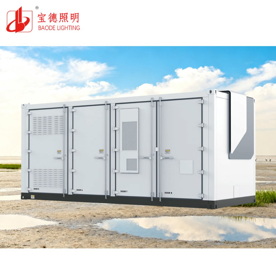 Customizable 20-Foot 2.5mwh Containerized Energy Storage System