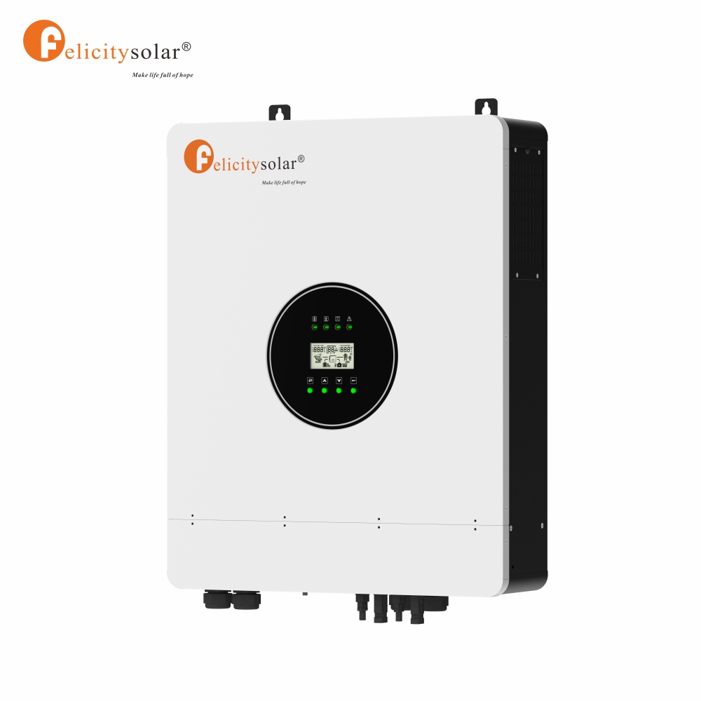 Felicity Solar Hybrid Inverter Off Grid 48v 220v 8kw Inverter Built in WIFI