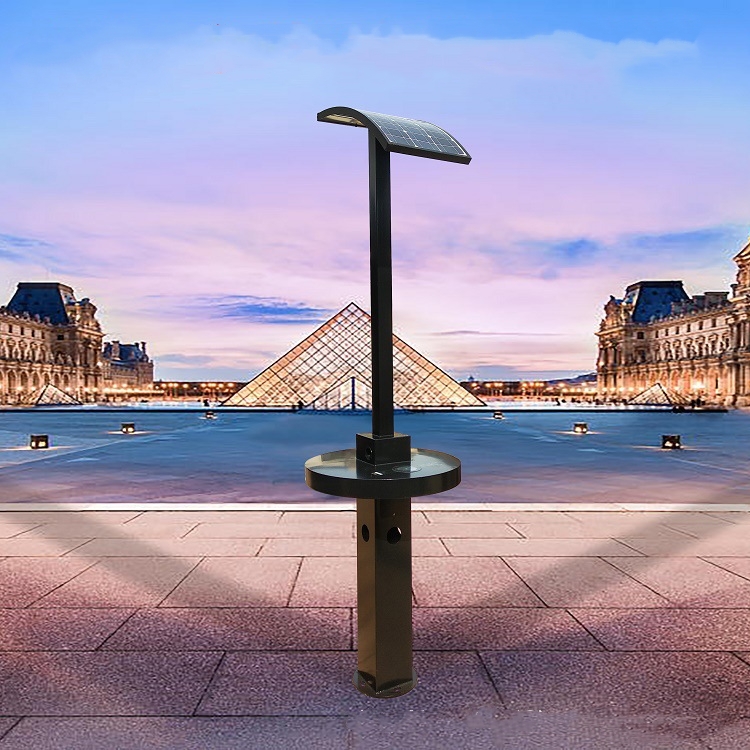 Outdoor Public Area Solar Mobile Charging Kiosk With LED Lighting 100W 200W 300W Power Included