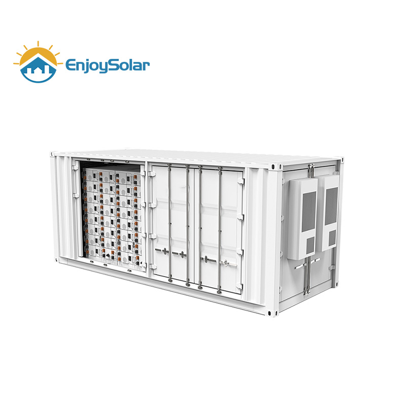 500kw 1MW 2MW Containerized Hybrid Solar Energy System with 1mwh 2mwh 3mwh Lithium Ion Battery Pack Storage