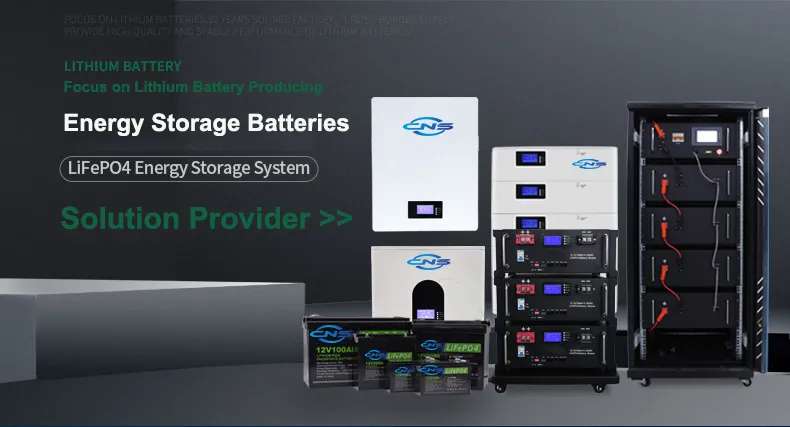 LiFePO4 Solar Lithium Iron Phosphate Battery Pack