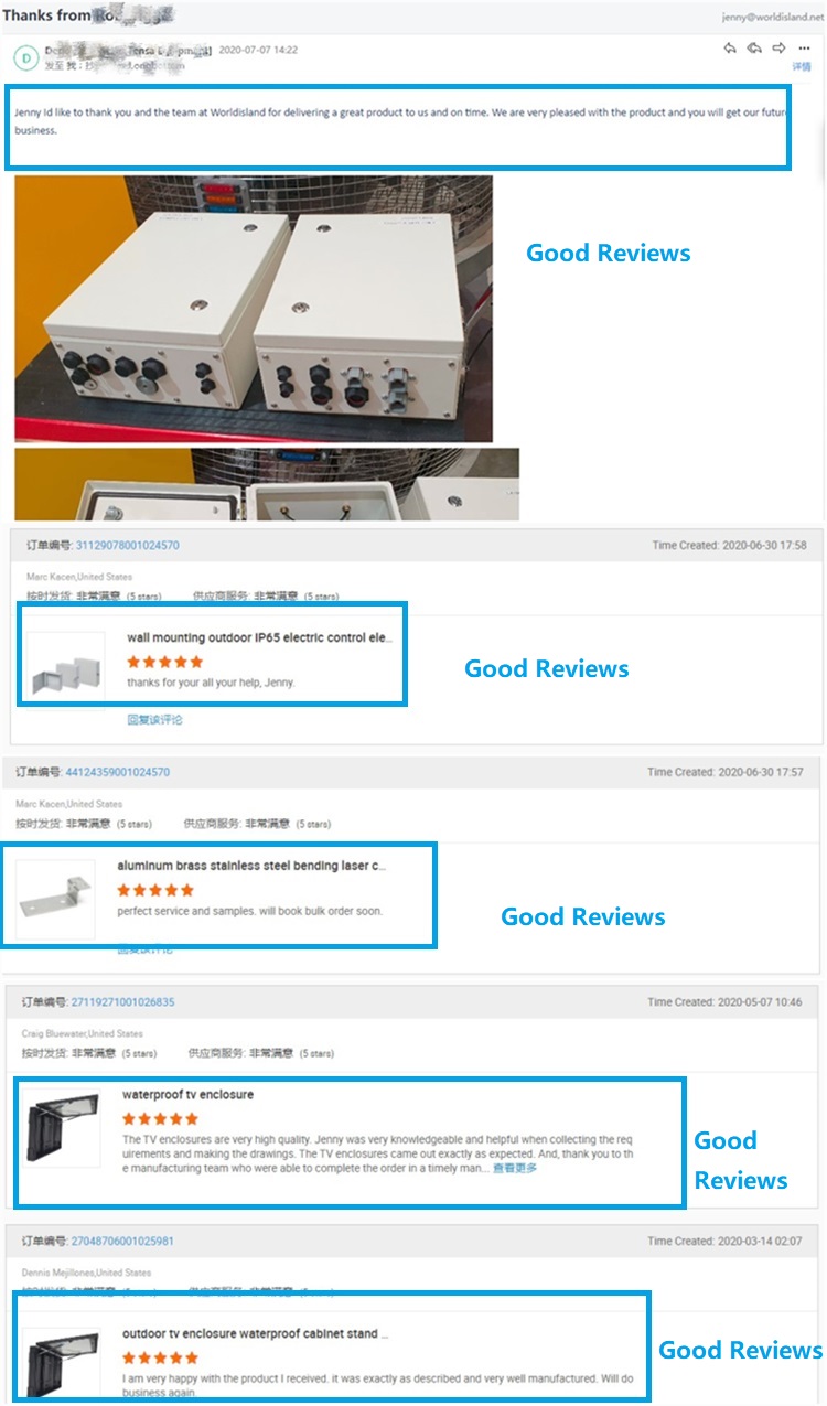 Customer review details