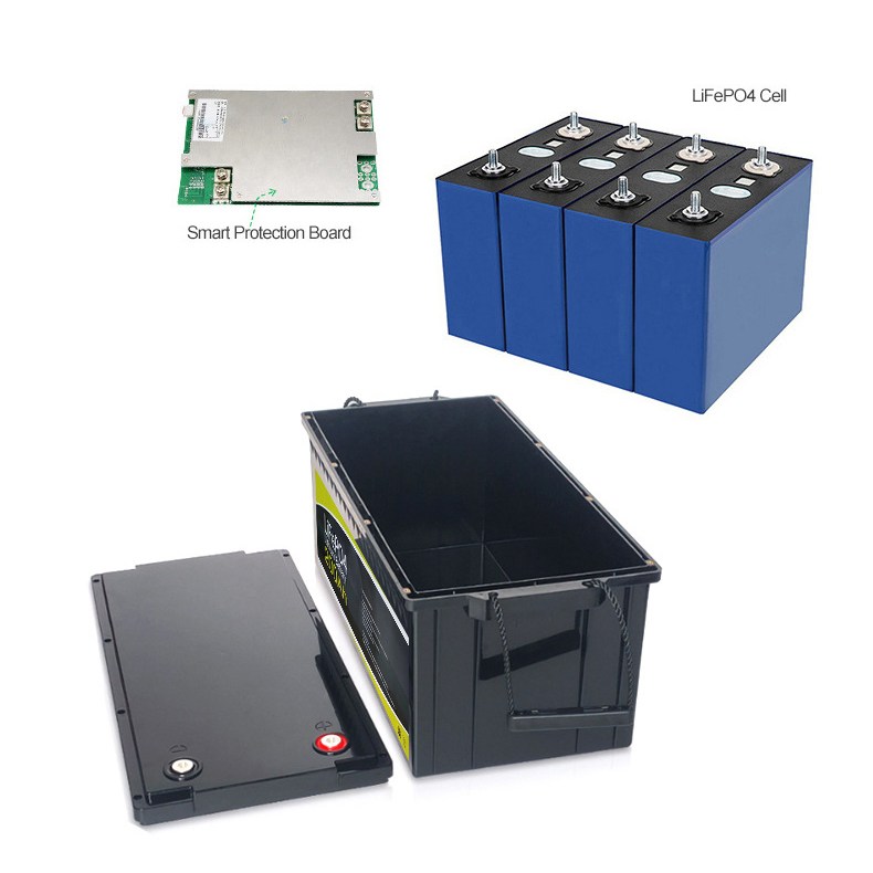 OEM China Direct Factory Wholesale Price 12V 24V 48V 200ah 300ah 400ah 100ah 50ah 20ah LiFePO4 Solar Lithium Iron Phosphate Battery Lithium Ion Battery Pack