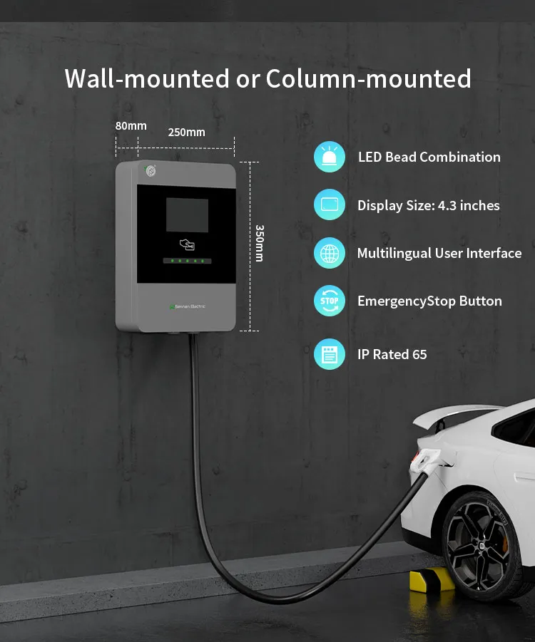 Three-Phase Type2/Gbt EV Charging Station
