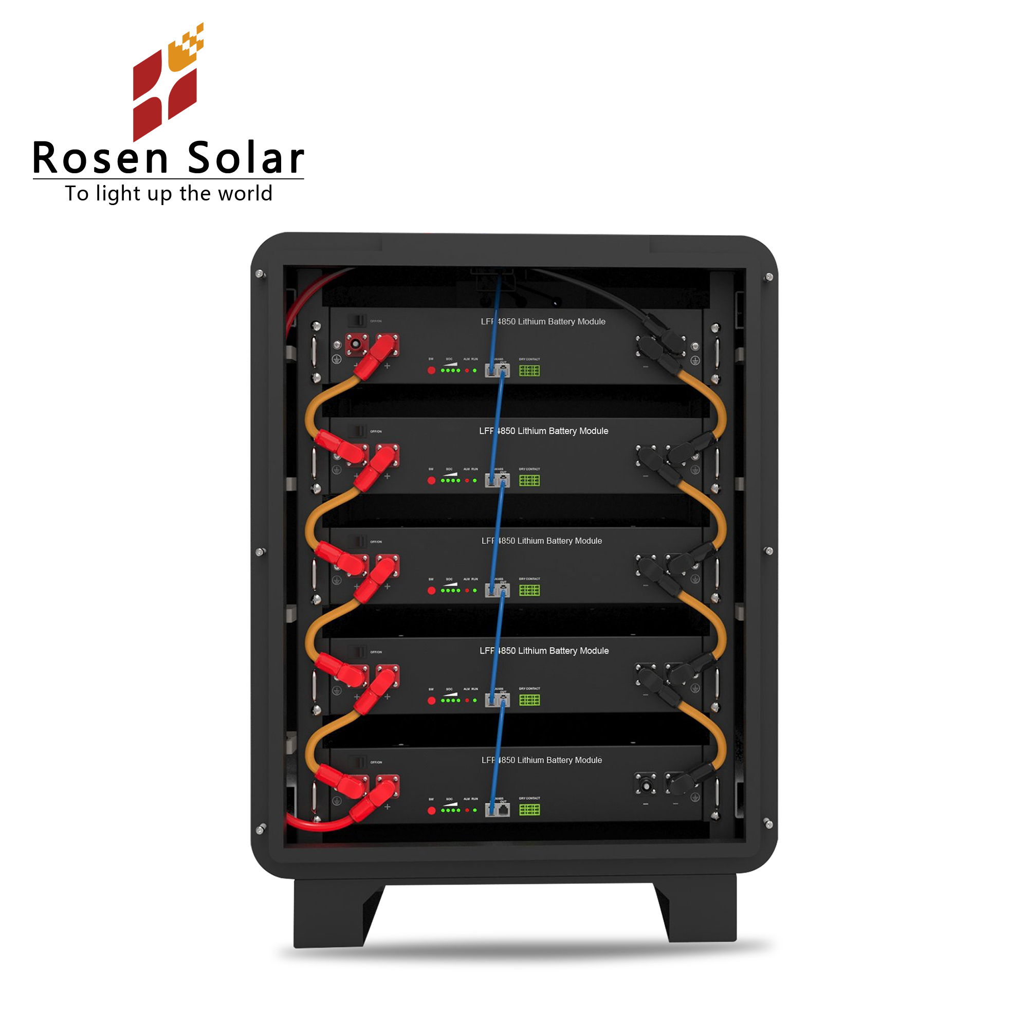 Ess Battery Storage Bank 200ah 300ah Rack 48V Solar Battery Storage 100ah