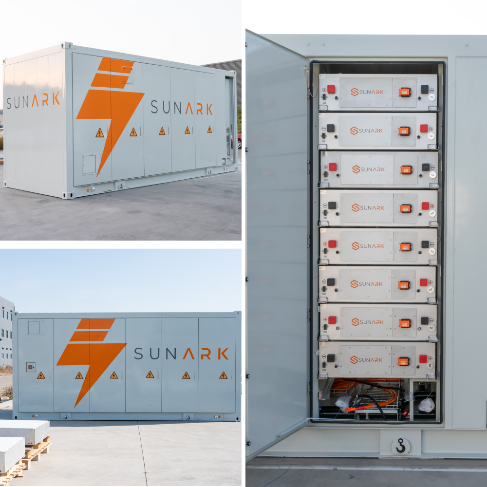 Sunark 500kw 1mwh Battery Energy Storage Container with Customized Microgrid EMS for Photovoltaic Grid Load Integration Projects