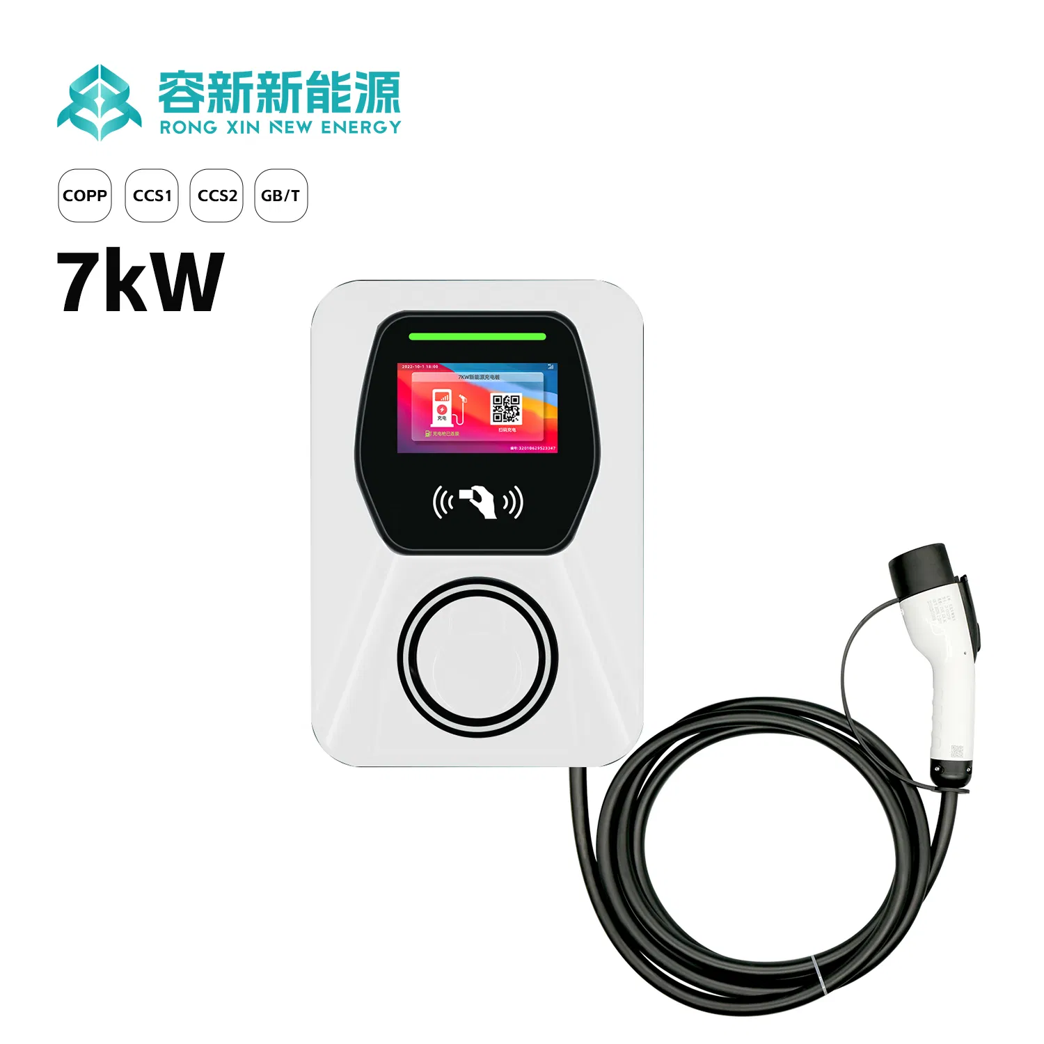 Portable Solar-Powered 11kw EV Charging Station for Eco-Friendly Travel