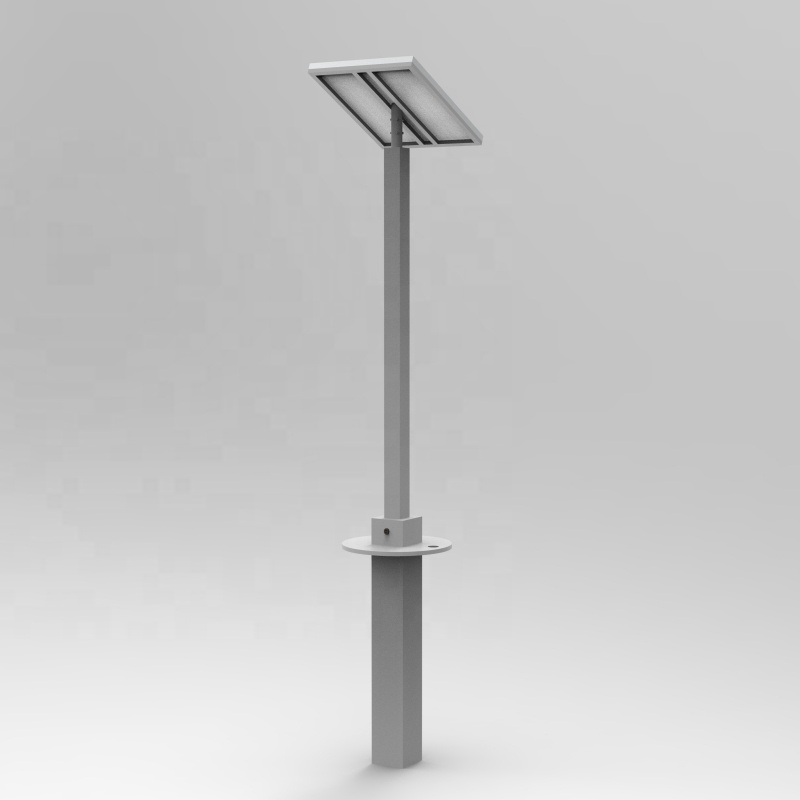 Outdoor Public Area Solar Mobile Charging Kiosk With LED Lighting 100W 200W 300W Power Included