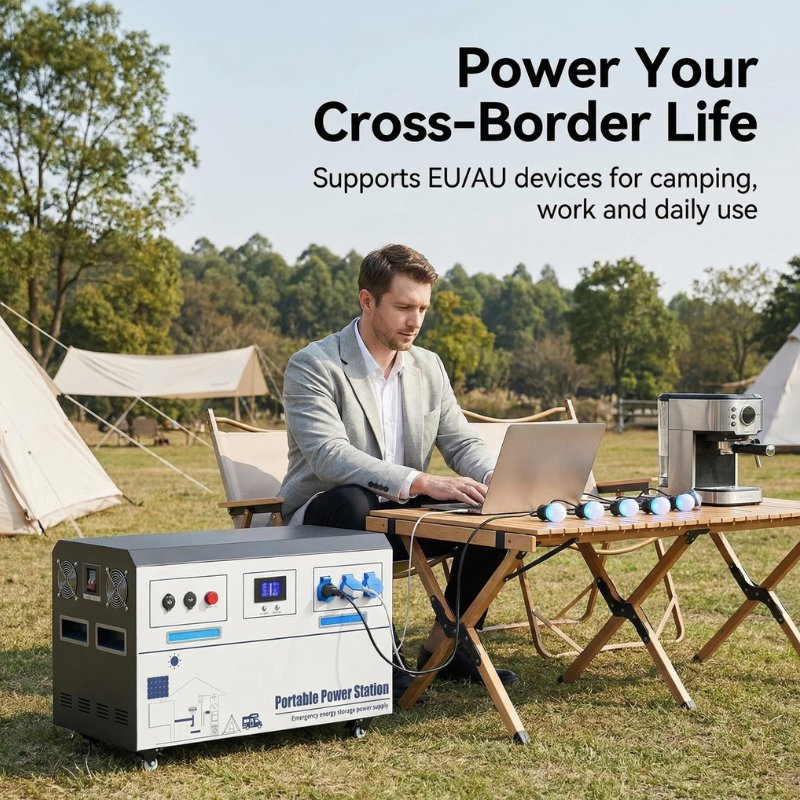 Solar Generator 5kw Lithium Battery Solar Portable Solar Power Station