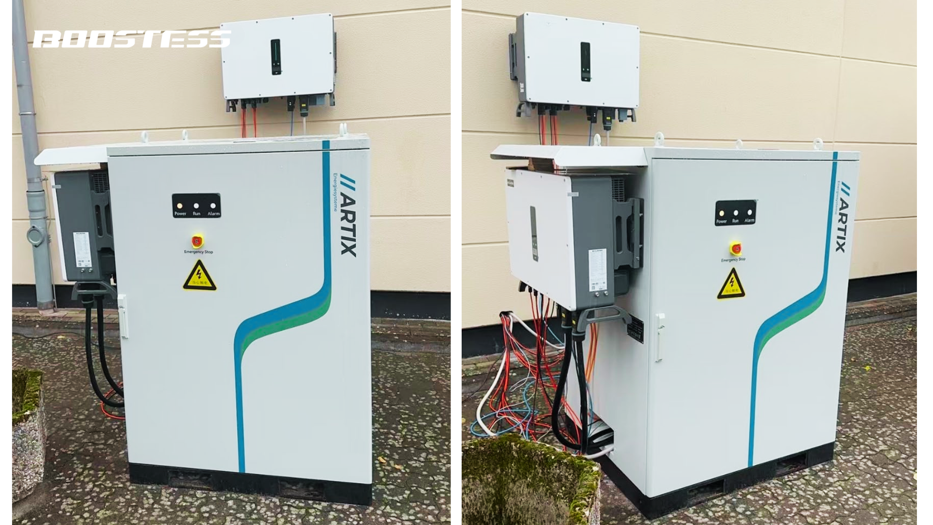 BoostESS 50kW 100kWh Residential Solar Energy Storage System Lithium Ion Battery Air Cooling