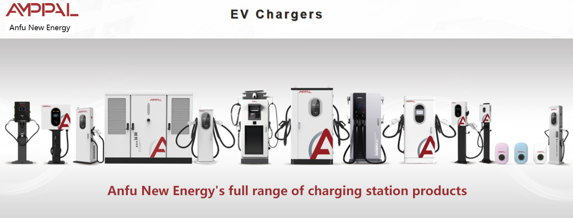 AMPPAL 7Kw 14kw 22Kw 44KW New IP54 Floor-Mounted AC EV Charger Station With Two CCS Guns 22kW IP54 Protection OCPP POS