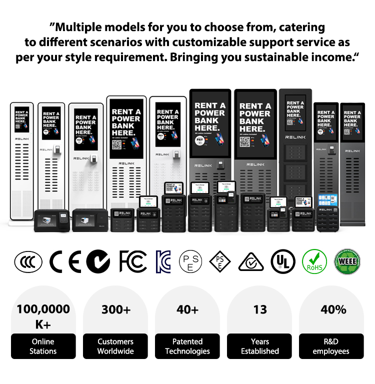 Power Bank Sharing Station Features