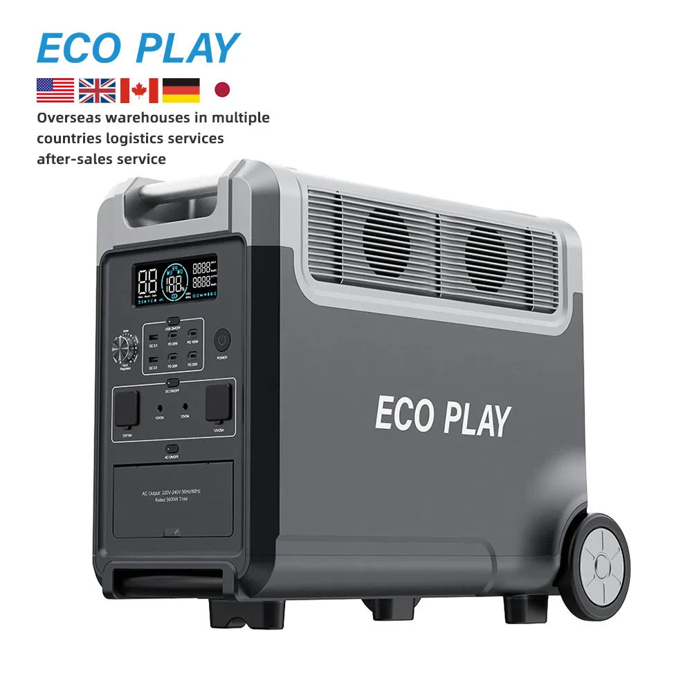Portable 110V 1000wh Solar Power Station 3600wh Inverter MPPT Au