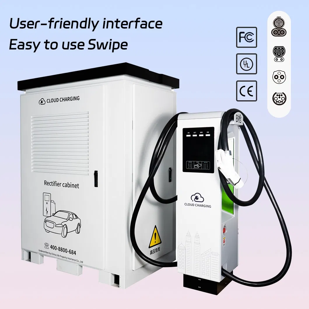 New Energy Chinese Standard Fast 240kw 320kw 360kw 480kw 600kw DC Solar EV Electric Vehicle Car Split Charge Charger Charging Station for Byd