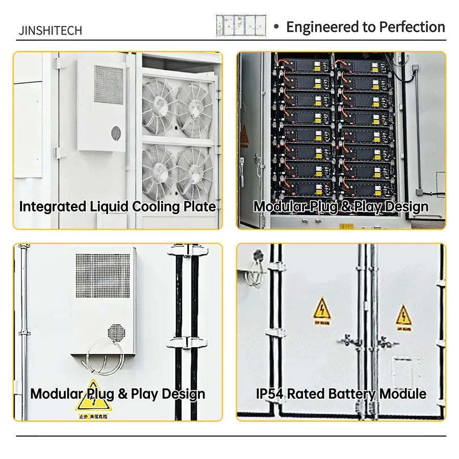 Professional 20FT Containerized LFP Liquid-Cooled Bess Energy Storage Cabinet System for Power Grid Stabilization
