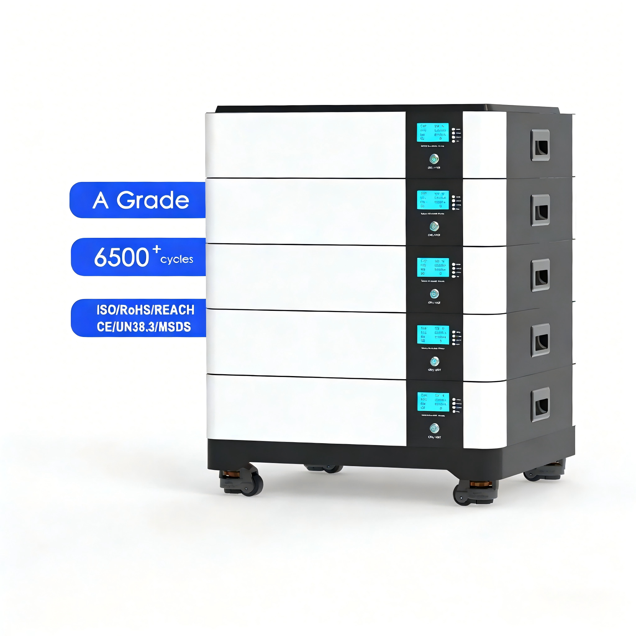 Plug-and-Play All-in-One Hybrid 5kWh Generator Solar Energy Storage System Balcony System for Home Use