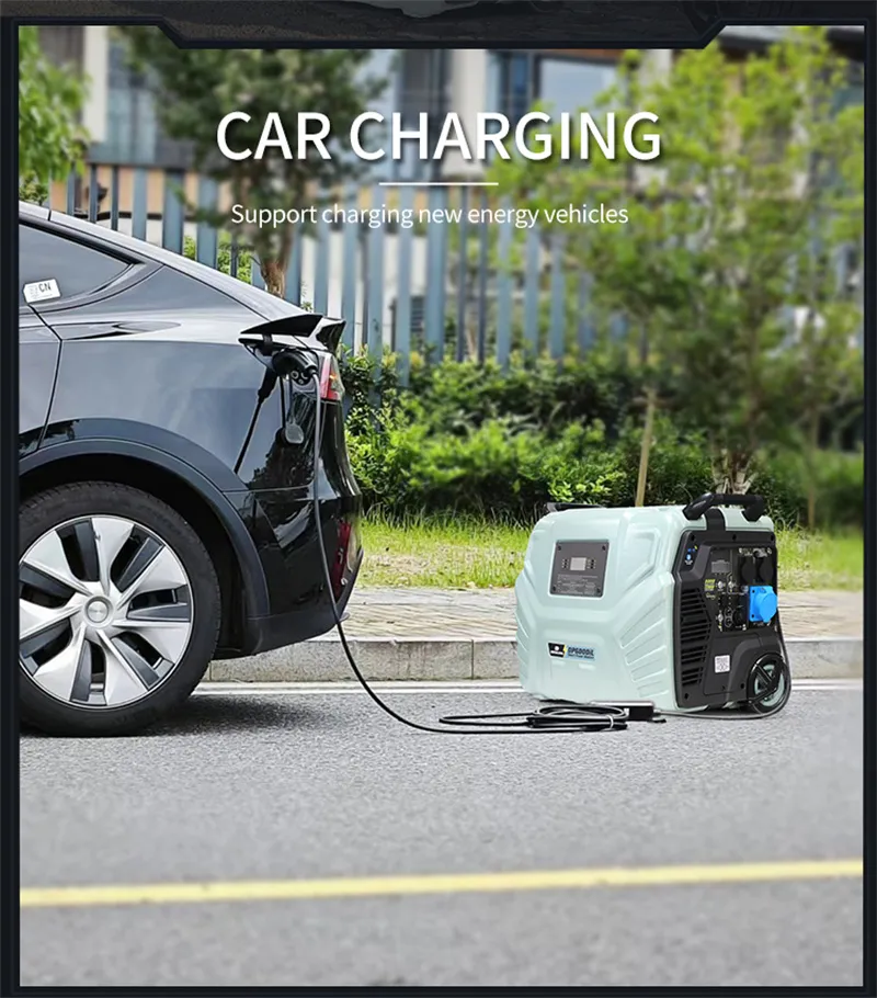 6000W Heavy-Duty 5000W LiFePO4 Portable Power Station with Solar Inverter