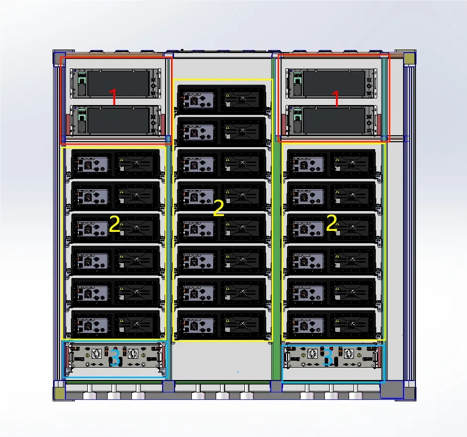 Yupont 250kW/522kWh 10ft Containerized Hybrid System Energy Storage System