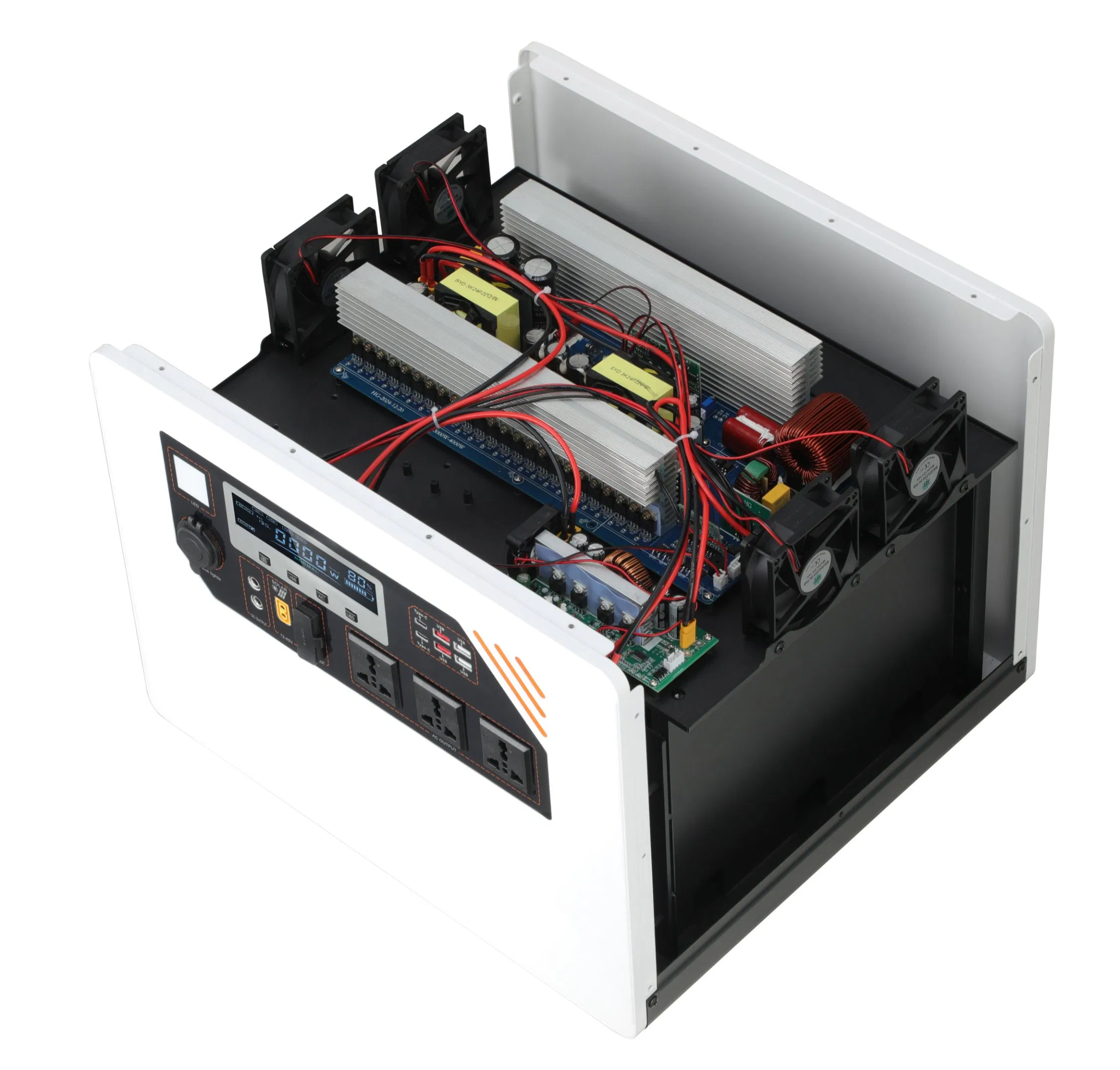 3500W Rechargeable Solar Generator High Power Battery Portable Power Station with Fast Charging for Outdoor Energy System
