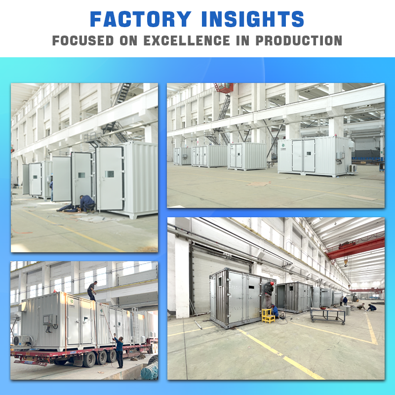 40ft 53ft Grid Scale Battery Energy Storage Container Air Cooled for Utility Substation Renewable Integration Factory Direct