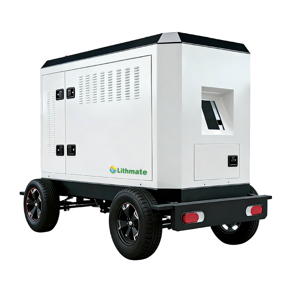 Custom Commercial &amp; Industrial Energy Storage Systems Mobile ESS &amp; EV Charging Station System All-in One ESS with EMS PCS BMS