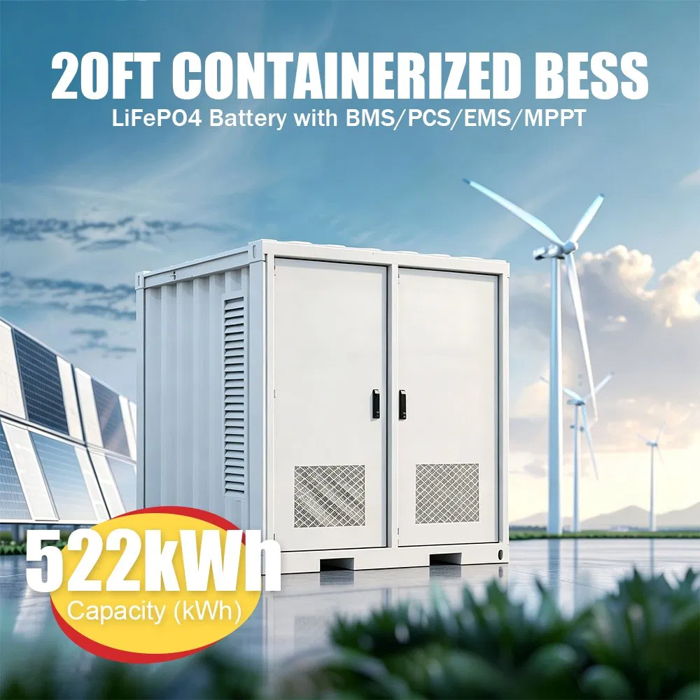 PV Storage Fusion C&I Ess 250kw 522kwh Containerized Lithium Battery Commercial Industrial Energy Storage Micro Container OEM Order