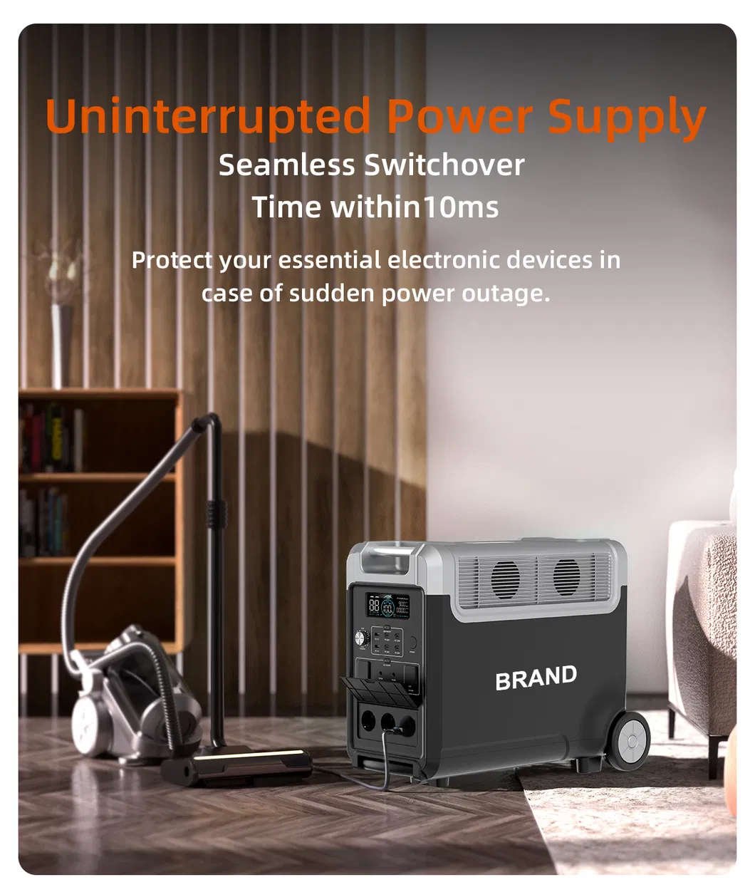 Portable 110V 1000wh Solar Power Station 3600wh Inverter MPPT Au