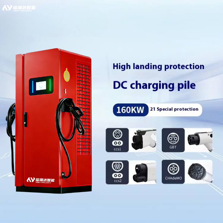 Manufacture Solar Power DC Commercial Use Gtb CCS1 CCS2 Dual Gun 180kw 160kw 120kw 80kw CCS2 New APP Control Ocpp1.6j Electric Bus Fast EV Charging Station
