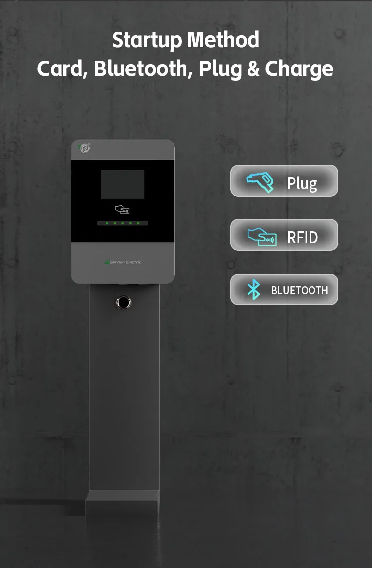 Commercial IP65 Smart APP AC Car Charger