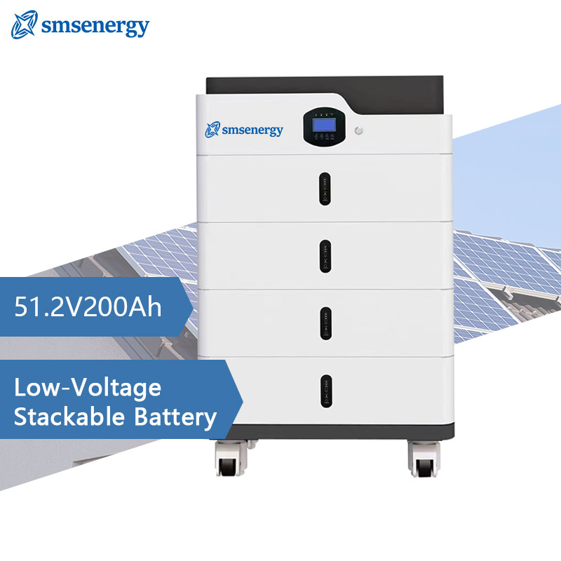 All in One Stacked Lifepo4 Battery Solar Energy Storage Power System Home 48v 51.2v 10KW 15kWh 20kWh 25kWh