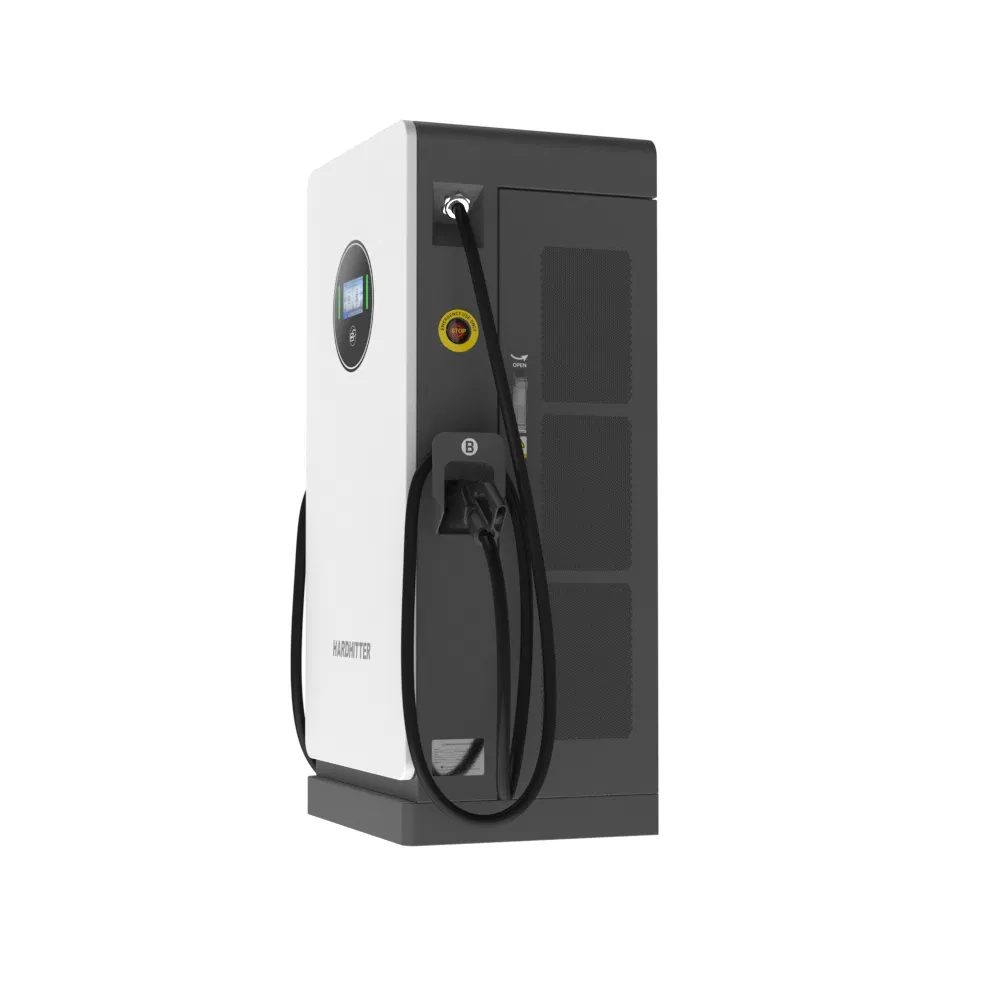 EV Charging Station with Solar Power and Smart Grid Integration