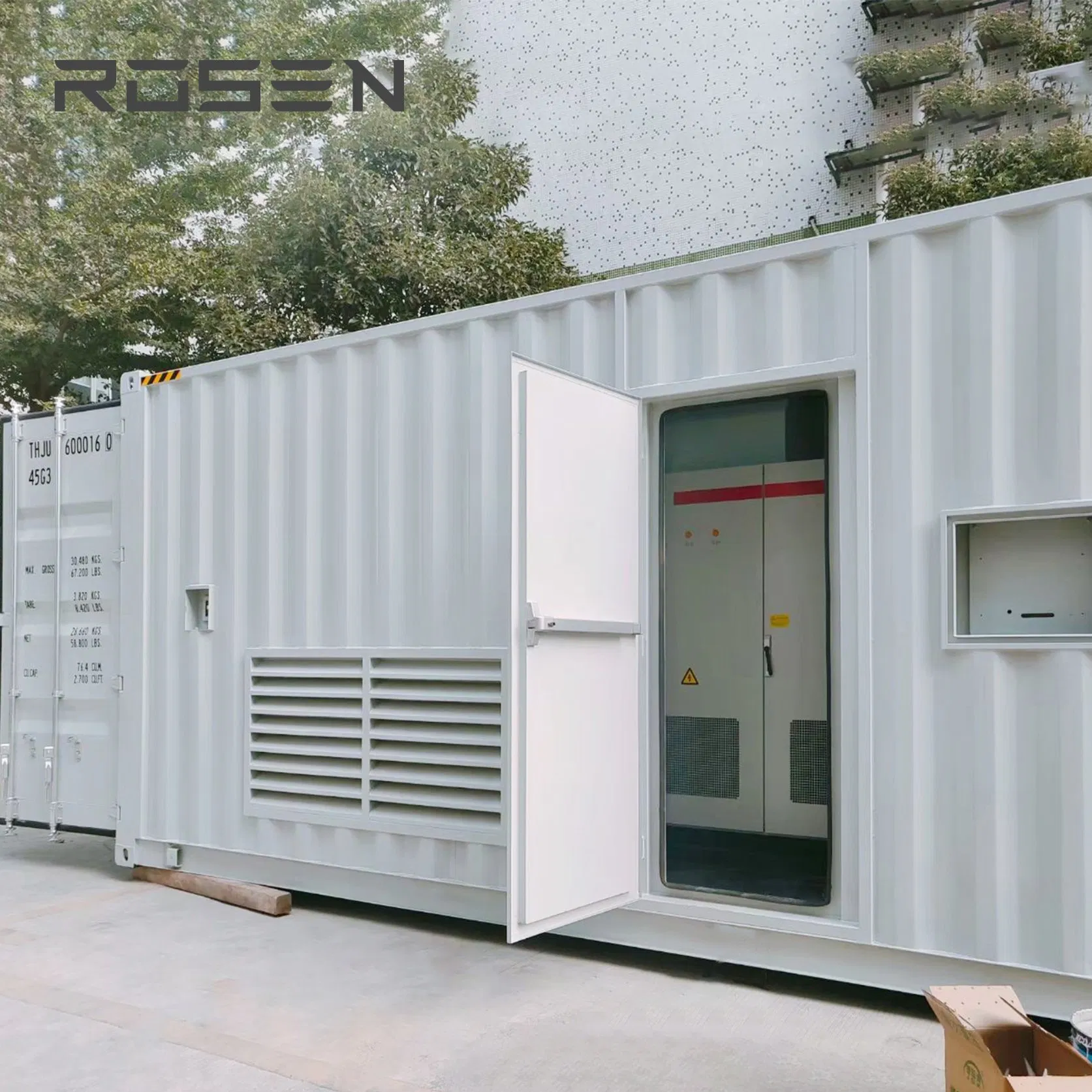 Solar Energy Storage Lithium Ion Battery Containerized Solar Energy Storage System