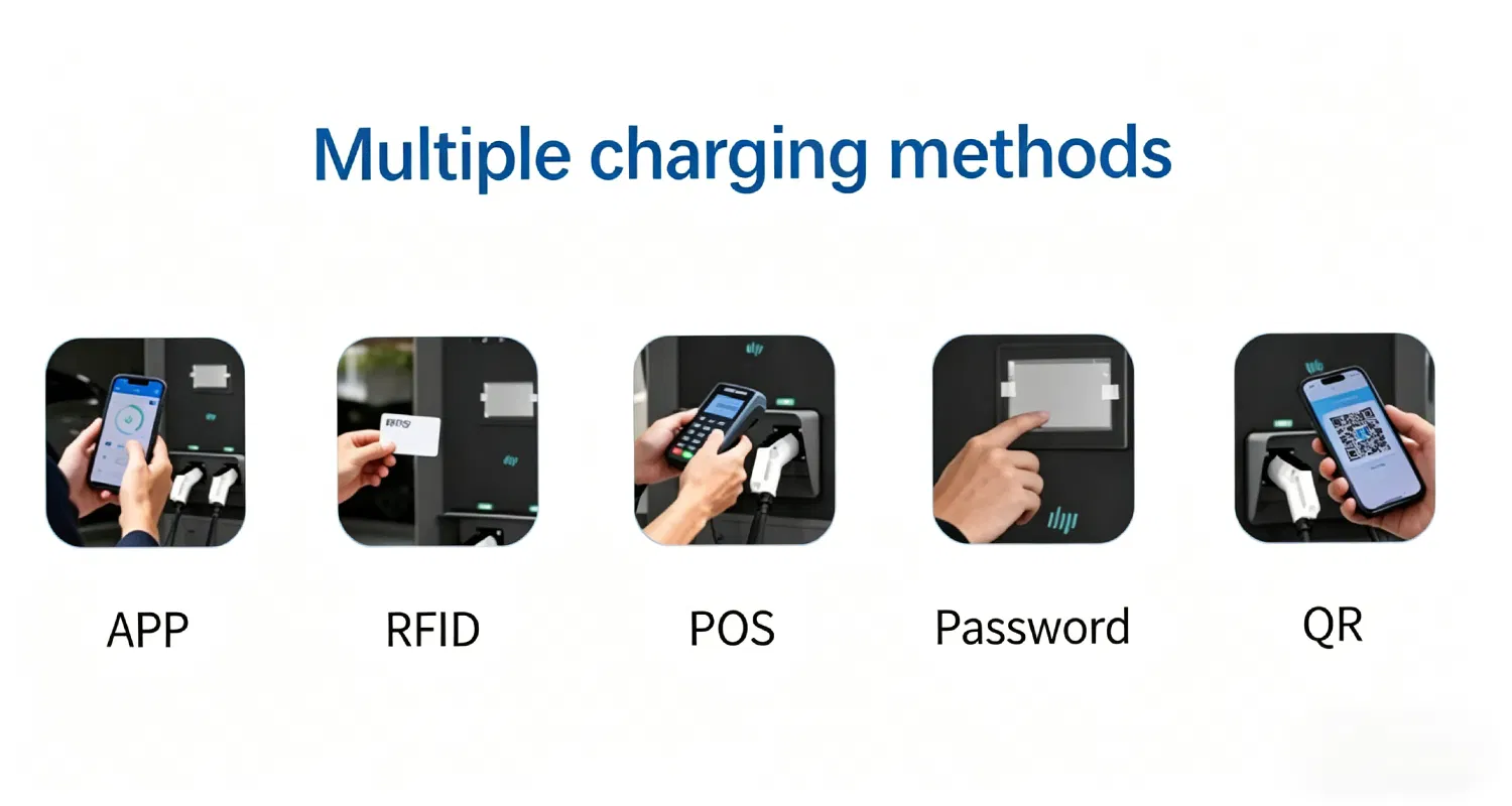 DC Fast Electric Vehicle EV Charger Charging Station