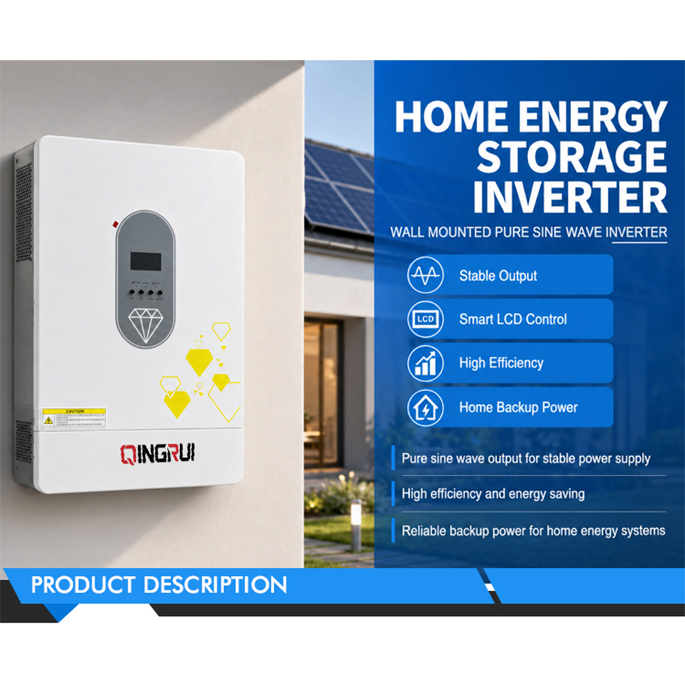6.2kw 8kw 10kw 12kw 15kw 20kw Three Phase Hybrid Solar Inverter IP65 with Dual MPPT for Solar System