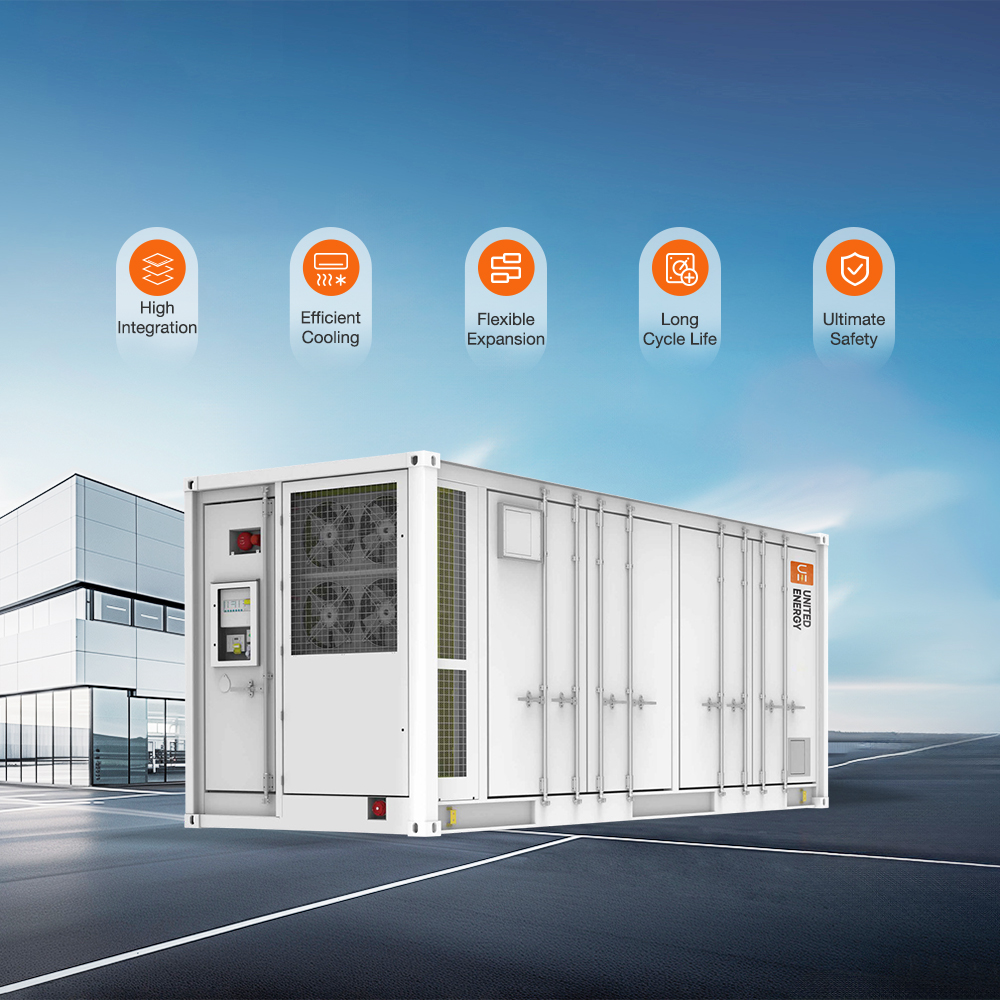 5MWh 20ft Liquid Cooled BESS Container 314Ah LFP Battery Energy Storage System for Grid Scale Solar Wind Farm