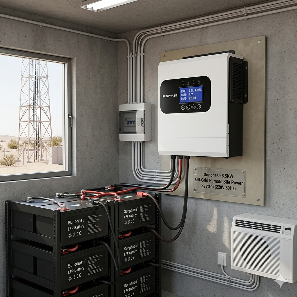 3.6KW 24V Integrated Solar Hybrid Inverter High Conversion Rate for Civil Solar Energy Equipment