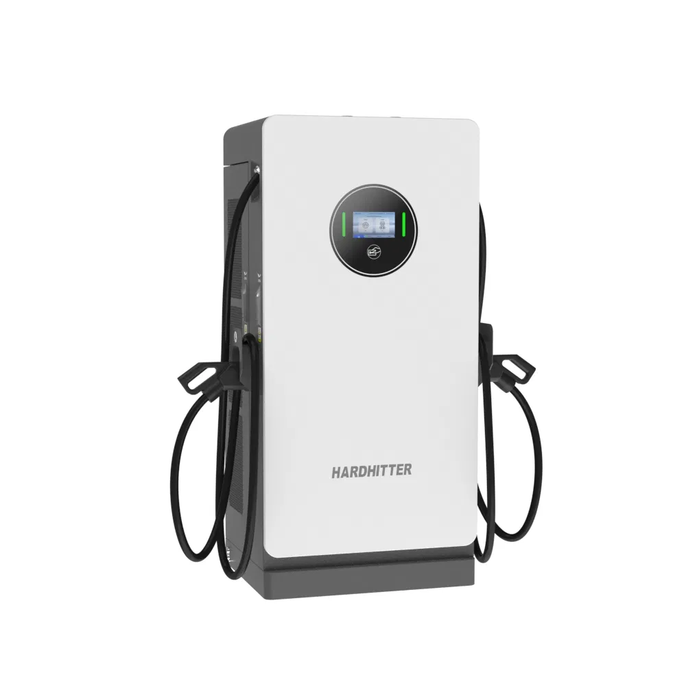 EV Charging Station with Solar Power and Smart Grid Integration