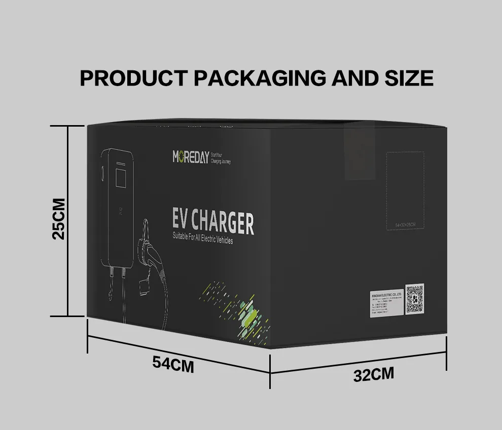 AC EV Charger Wall Box Type 2 European Standard