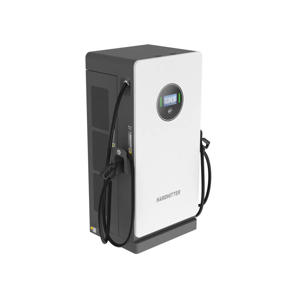 EV Charging Station with Solar Power and Smart Grid Integration
