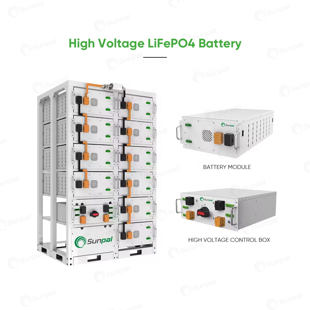 Sunpal Large Scale Energy Storage System 2mWh 3mWh Ess Battery Module Hybrid Grid Container