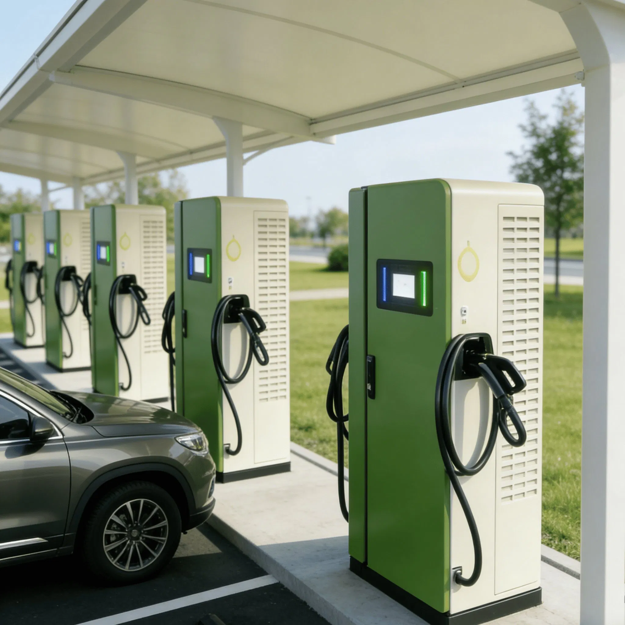 Solar Power DC-DC Gtb CCS1 CCS2 240kw 360kw OEM CCS Gbt Ocpp1.6 DC Fast EV Electric Car Charger with POS Outdoor Waterproof 7.2 Inch EV Charging Station