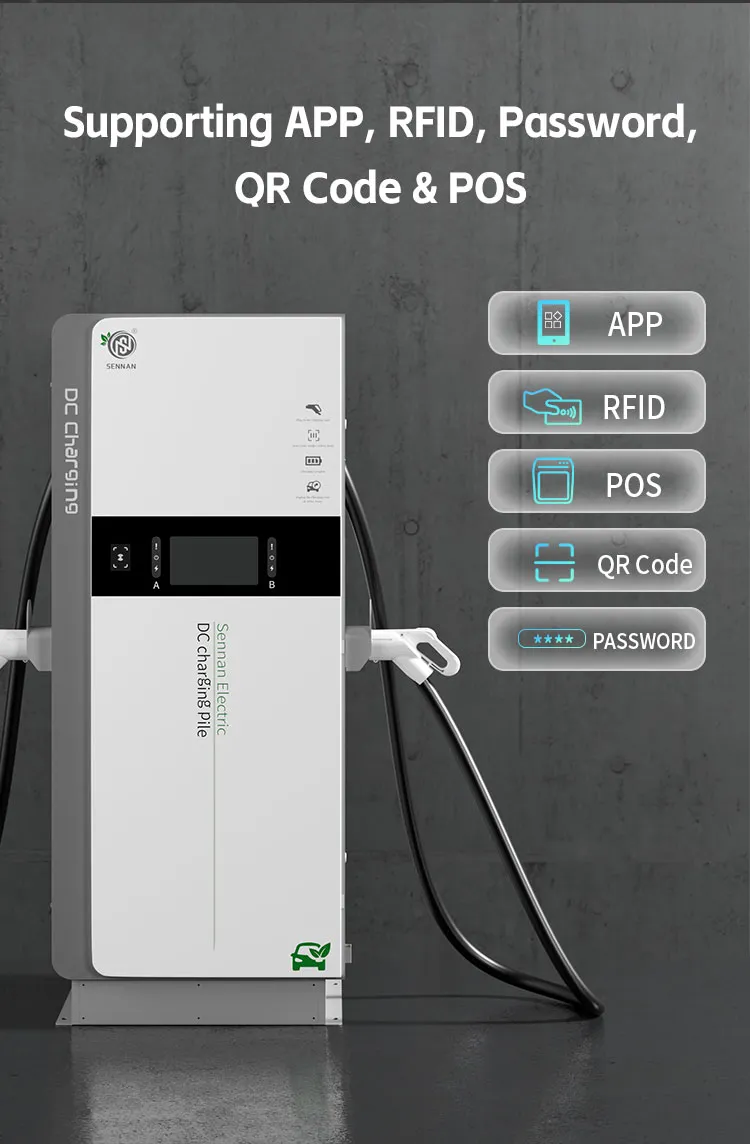Integrated DC Fast EV Charger CCS Electric Charging Station