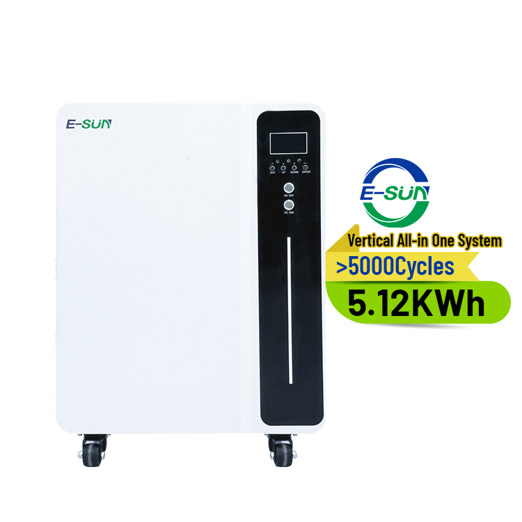 ESUN Residential 2.5KWH 5KWH 8KWH Solar Power Battery Storage Built in Inverter Long Life All in One Solar System 3KW 3.6KW 5KW
