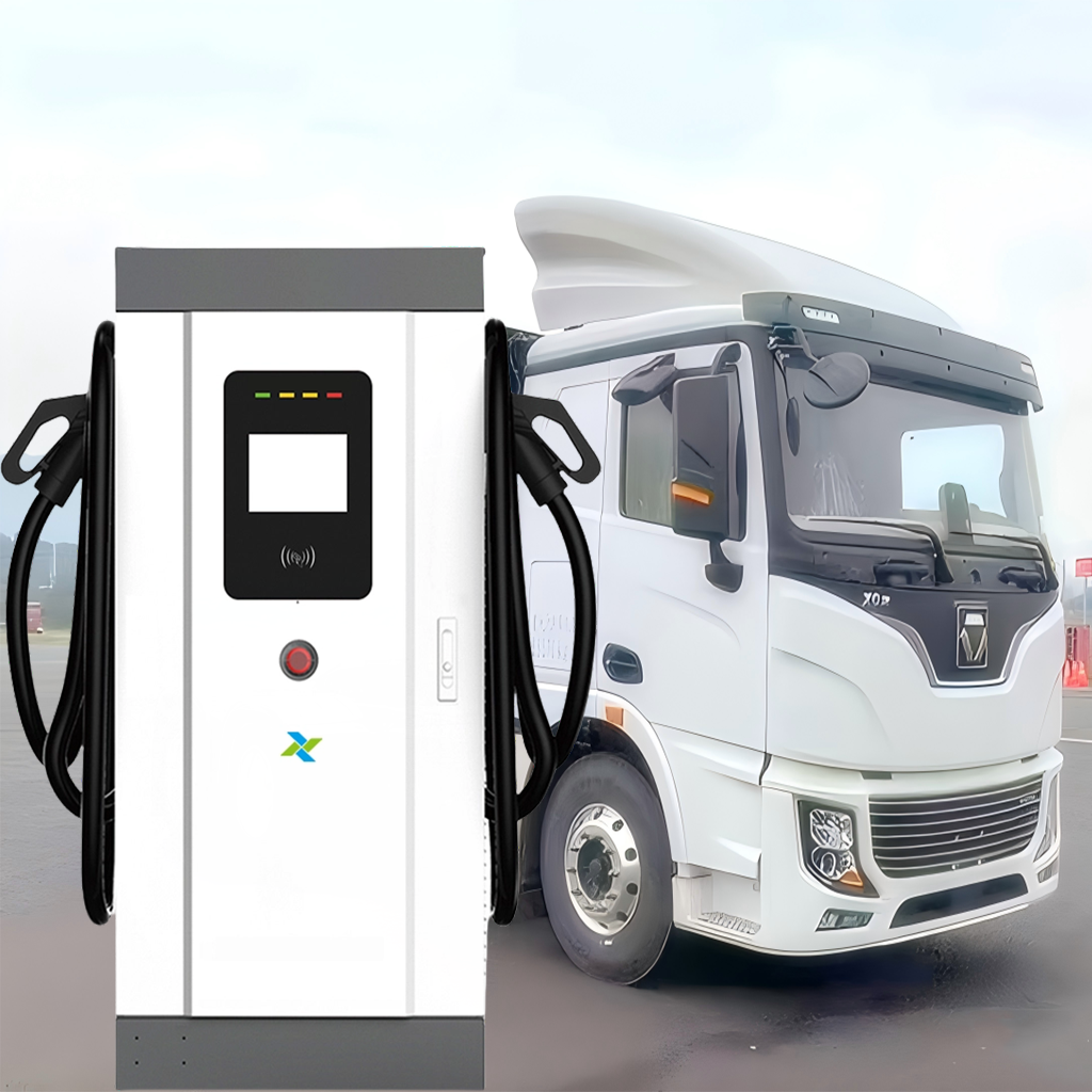 New Level 3 60kW Floor-Mounted DC EV Charging Station with Touch Screen OCPP Public