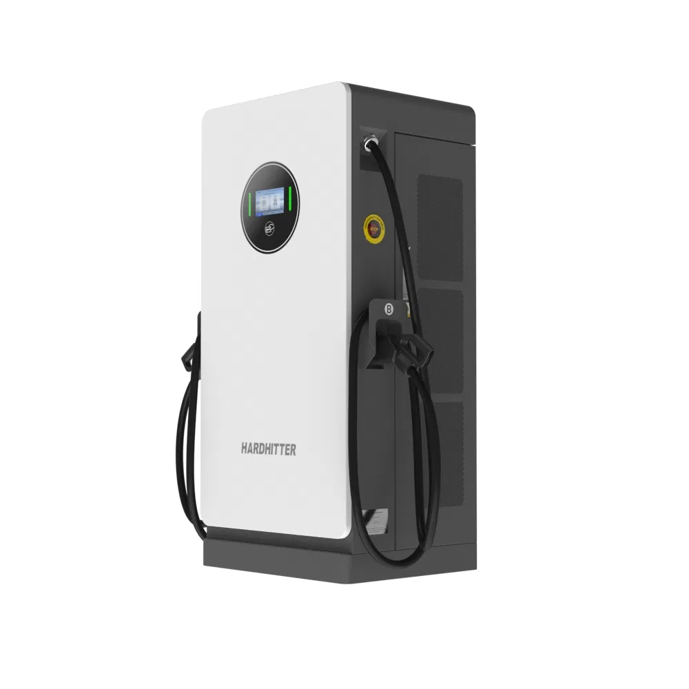 EV Charging Station with Solar Power and Smart Grid Integration