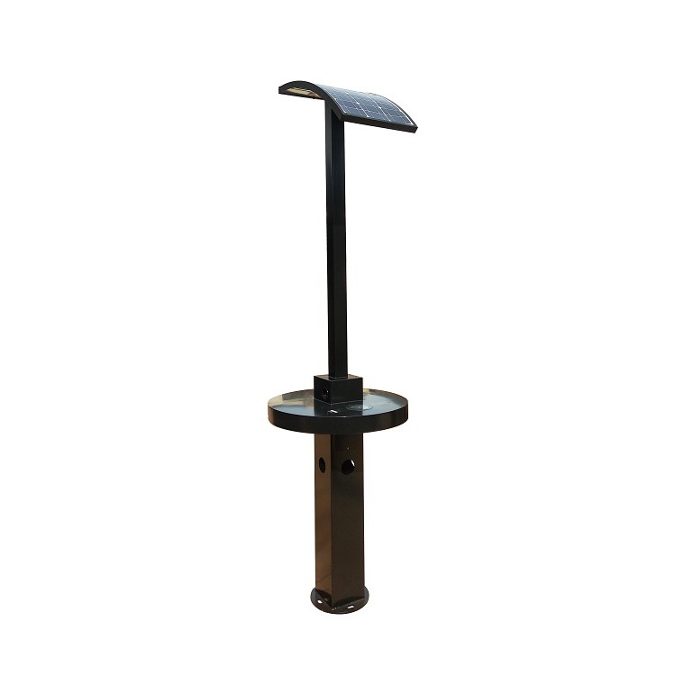 Life Po4 Solar Light With Phone Charging Station Kiosk Vendor LED Light Source Solar Cell Phone Charging Station