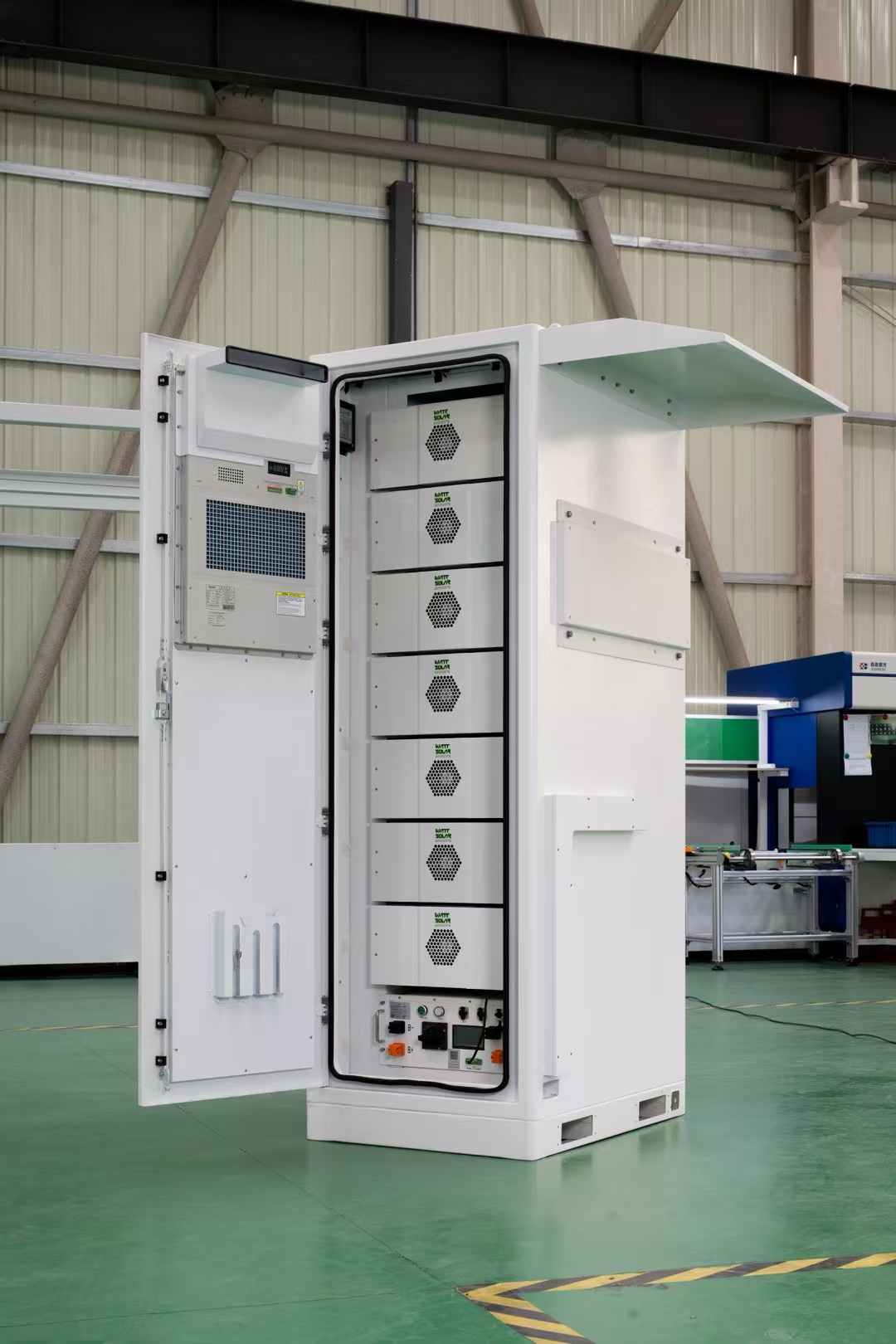 IP54 All-in-One 100kWh Battery Cabinet with Smart BMS/EMS for Outdoor Energy Storage